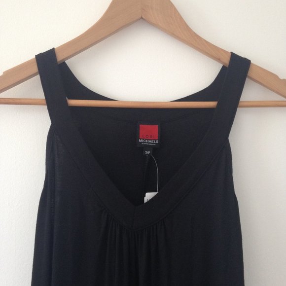 Lori Michaels - Black Beach Dress Cover-Up - Picture 6 of 11